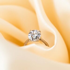 Solitaire Éternité Ring